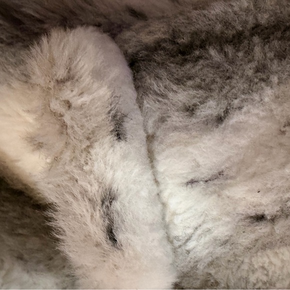 J Percy for Marvin Richards vintage Faux Fur Teddy Jacket - White and Brown - Picture 4 of 8